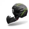 KASK MOTOCYKLOWY AIROH J110 SLIM YELLOW MATT L